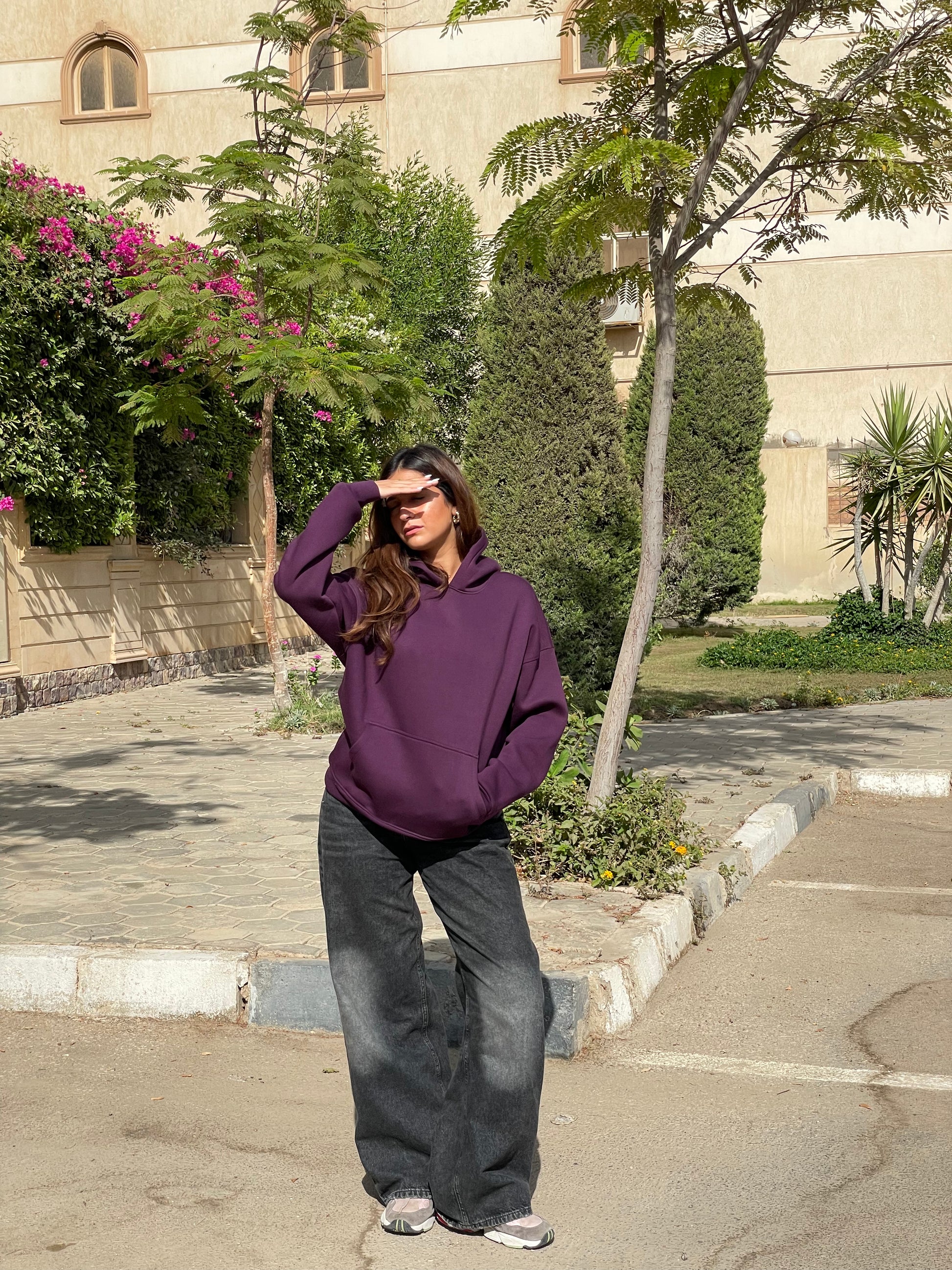The Purple hoodie