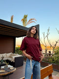 T-Shirt - Burgundy