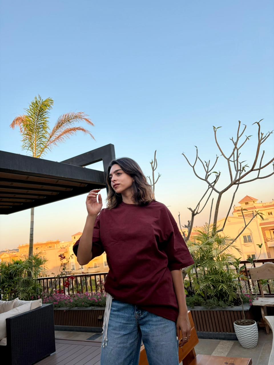 T-Shirt - Burgundy