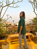 T-Shirt- Palm Green