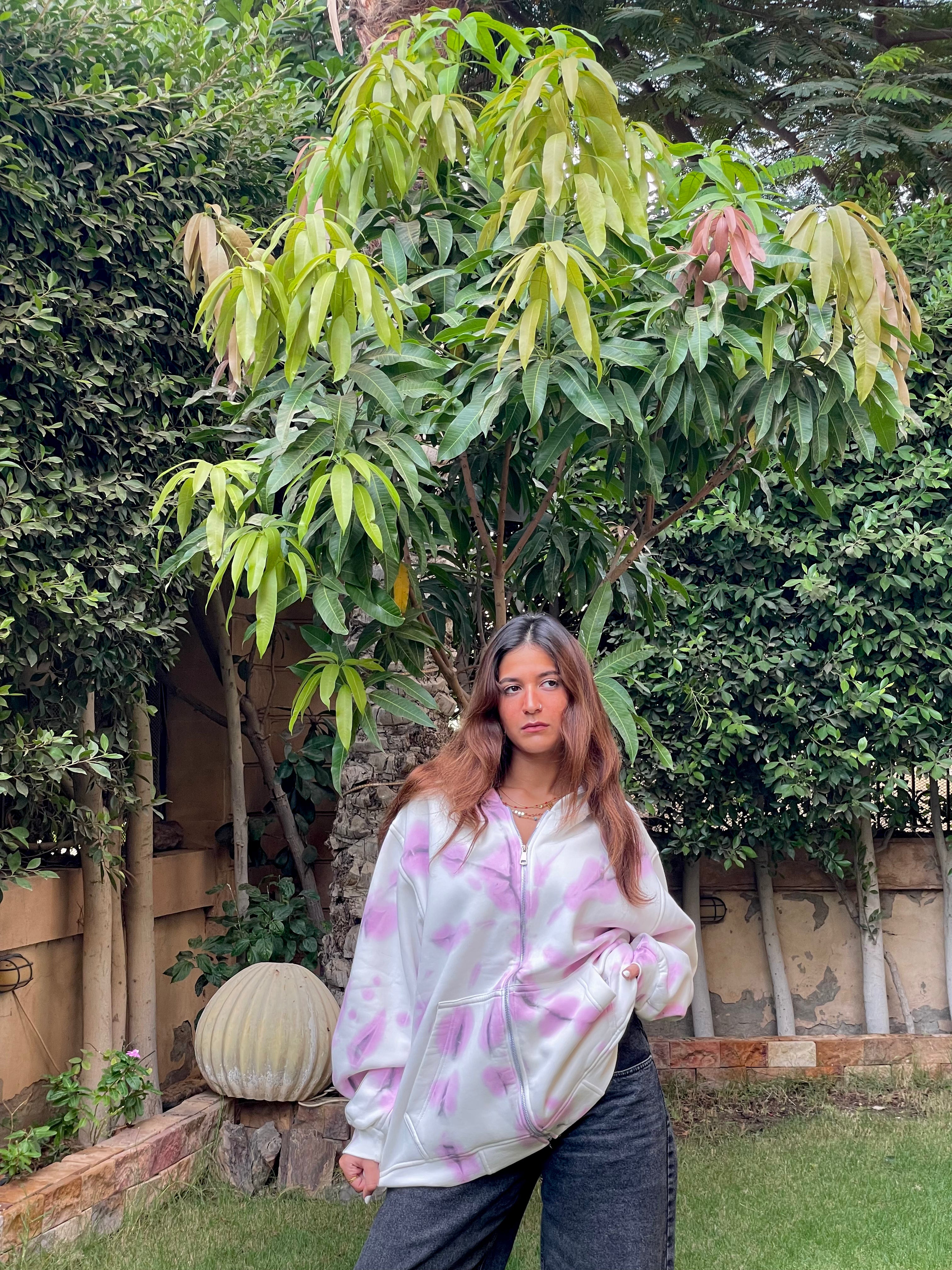Voilet Drip Hoodie