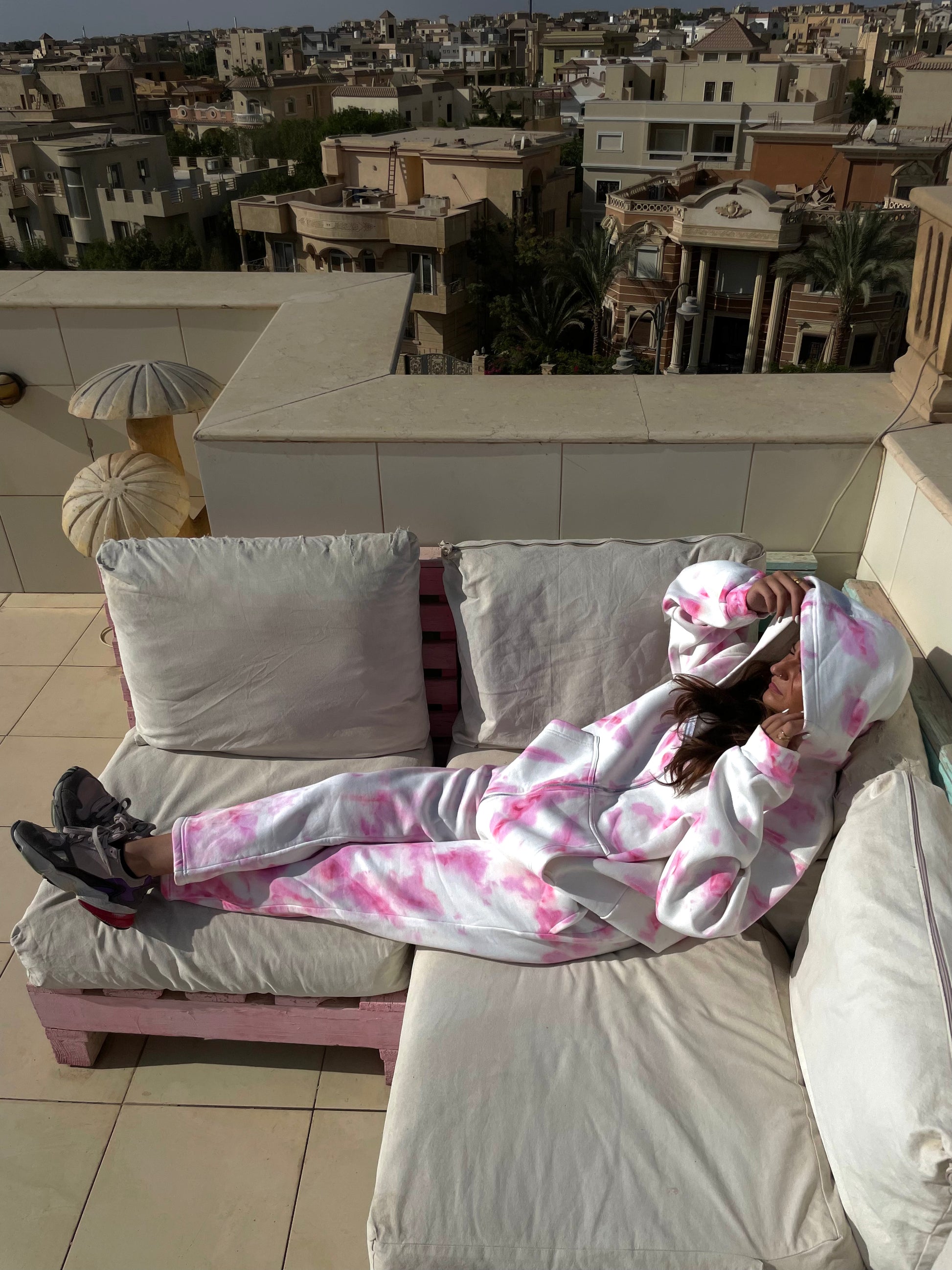 pink drift sweatpants