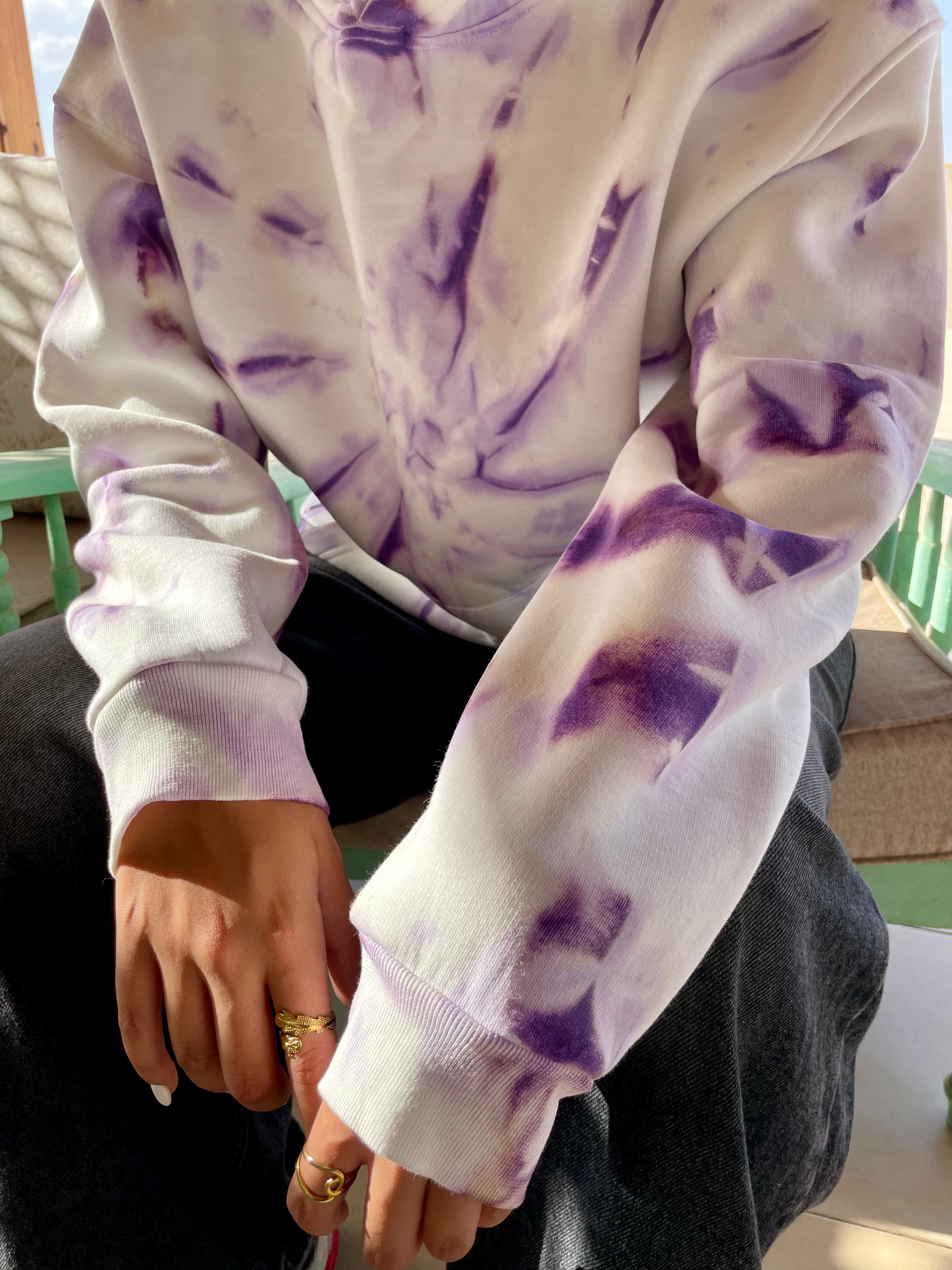 Lavender Swirl Hoodie