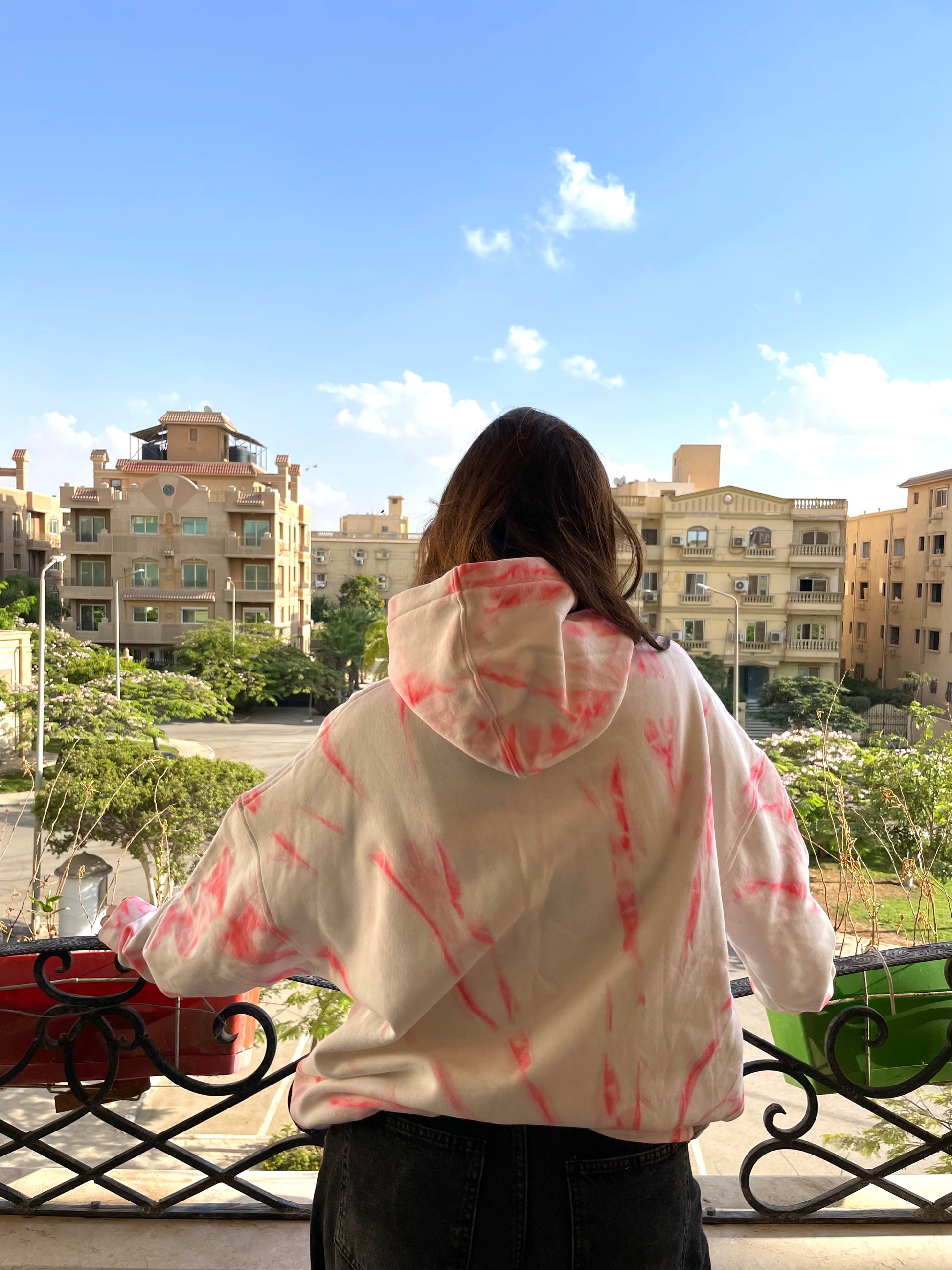 Pink Swirl Hoodie