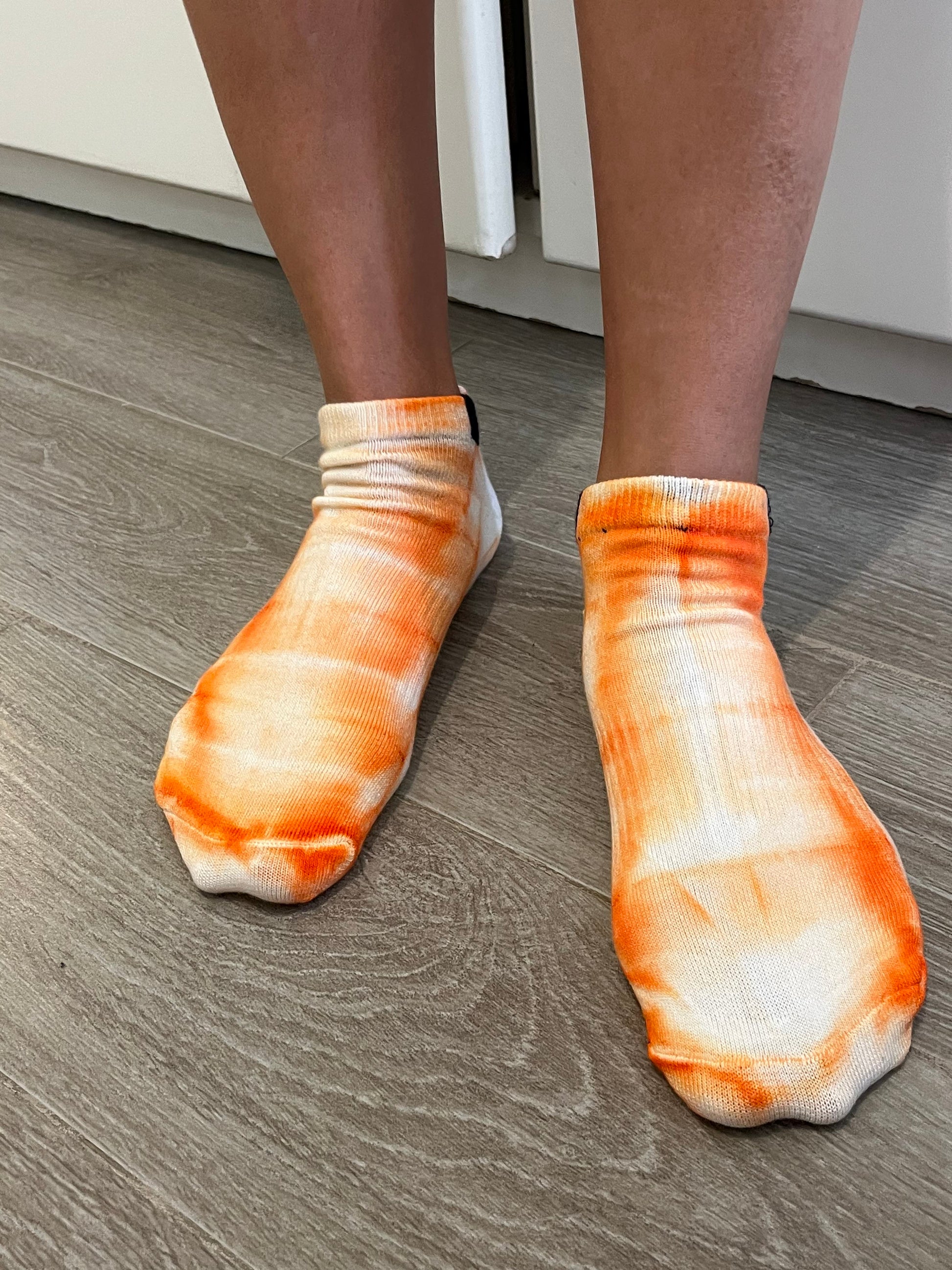 Socks - Toffee/White