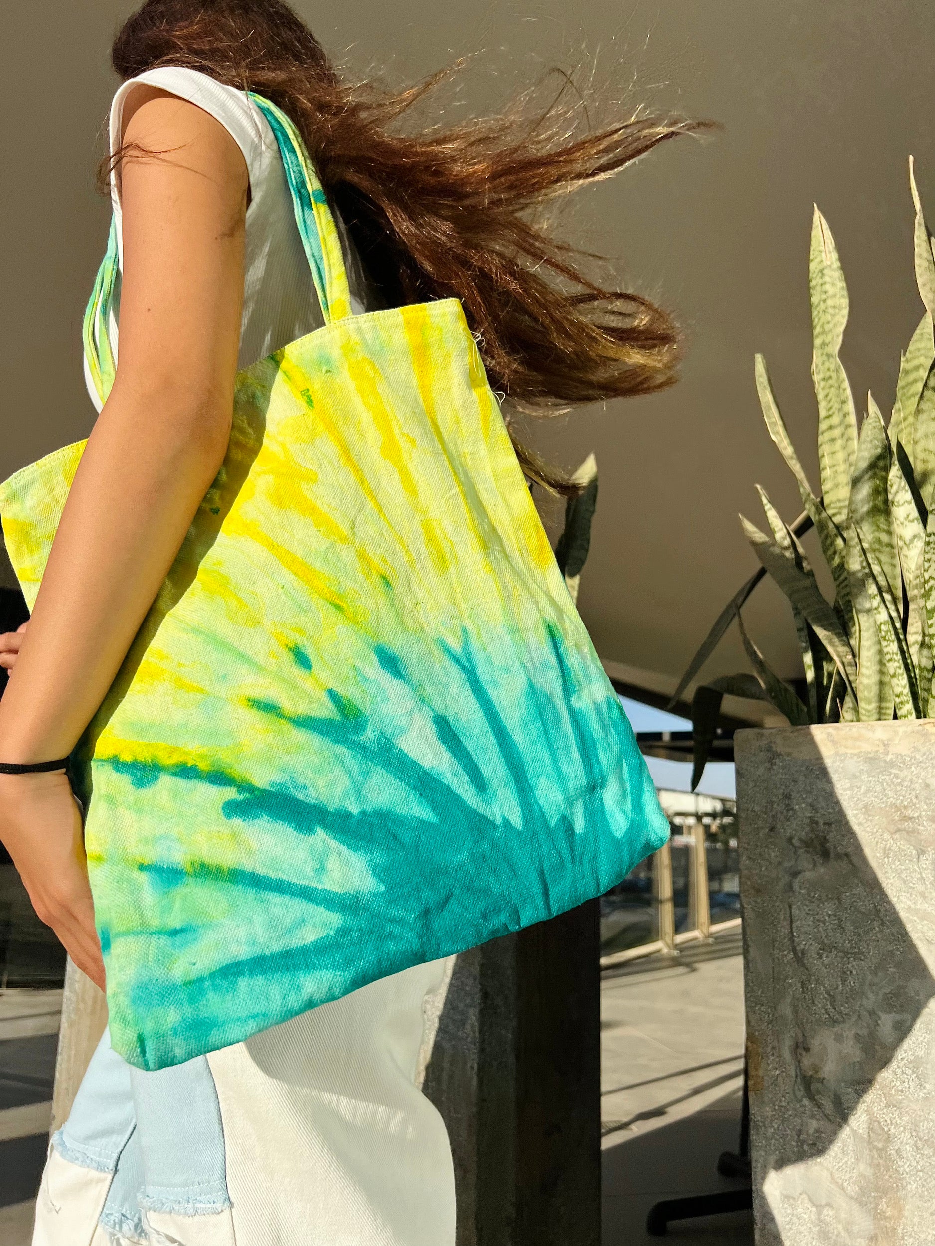 Tote Bag - Yellow/Green