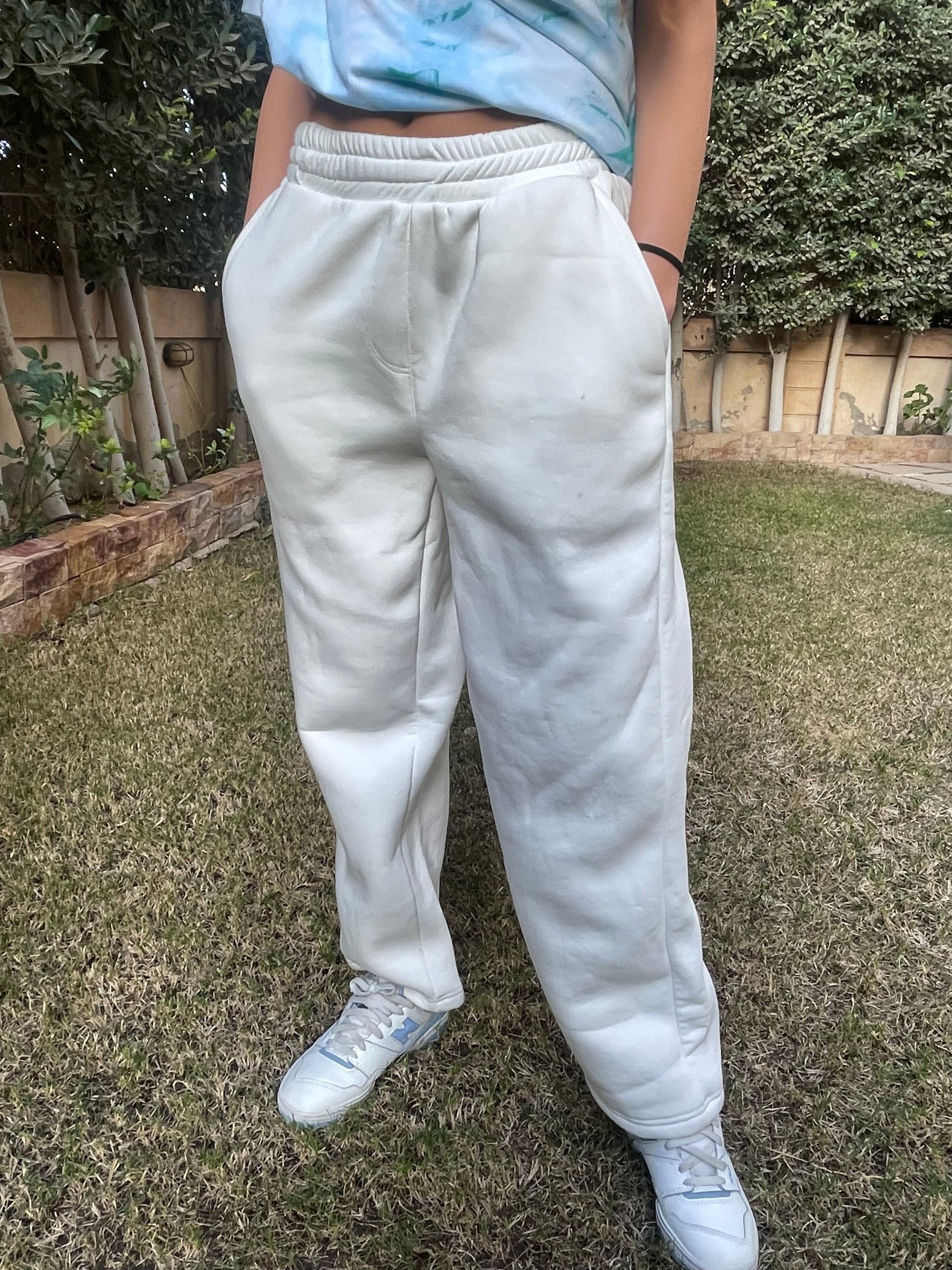 Sweatpant - White