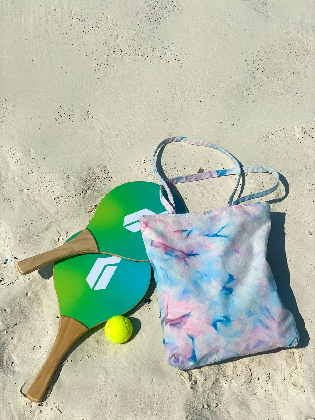Tote Bag - Violet/Baby Blue