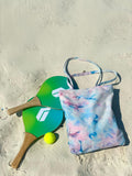 Tote Bag - Violet/Baby Blue