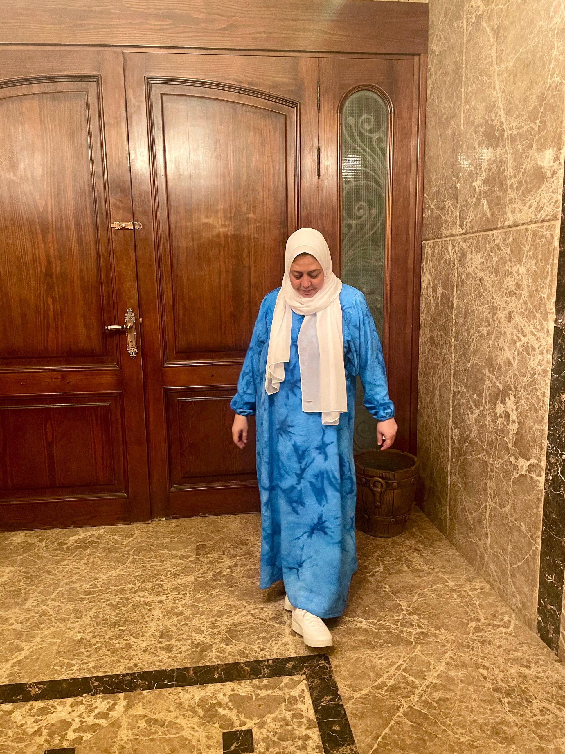 Modest Summer Dresss - Blue